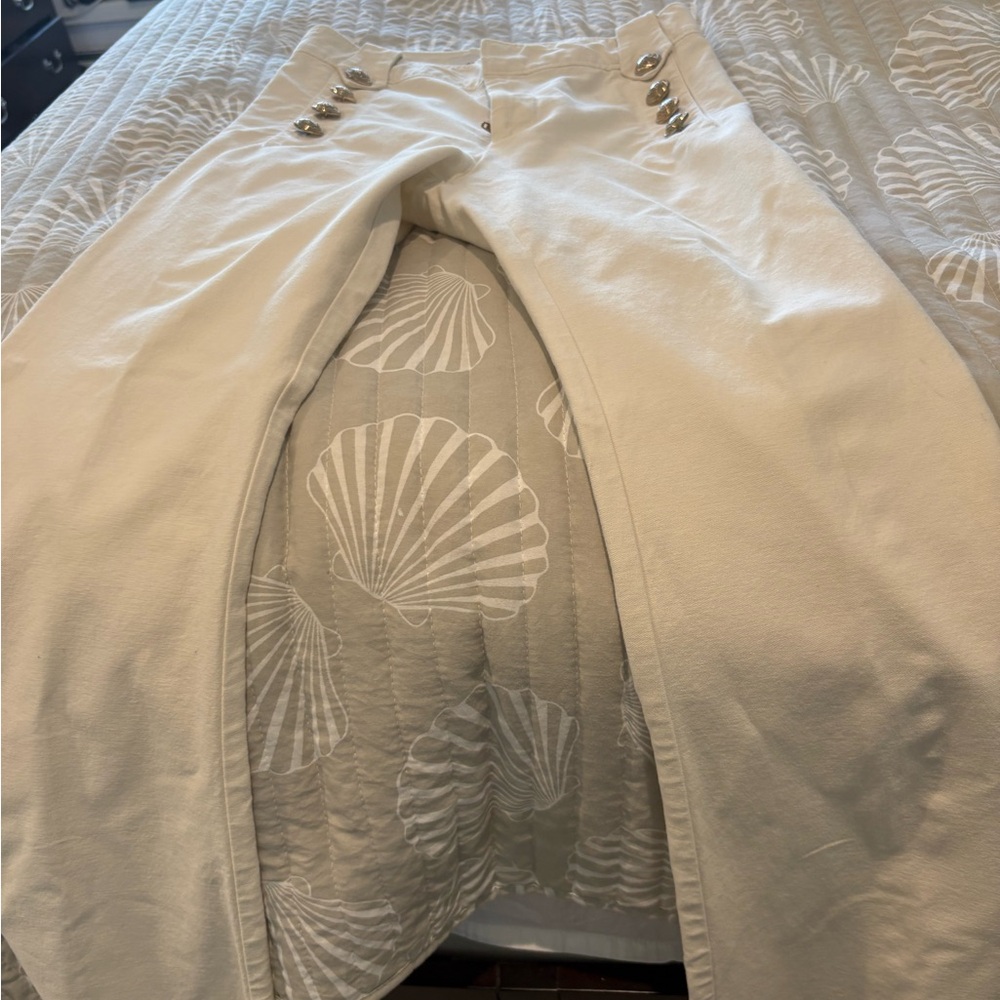 Derek Lam 10 Crosby white pants